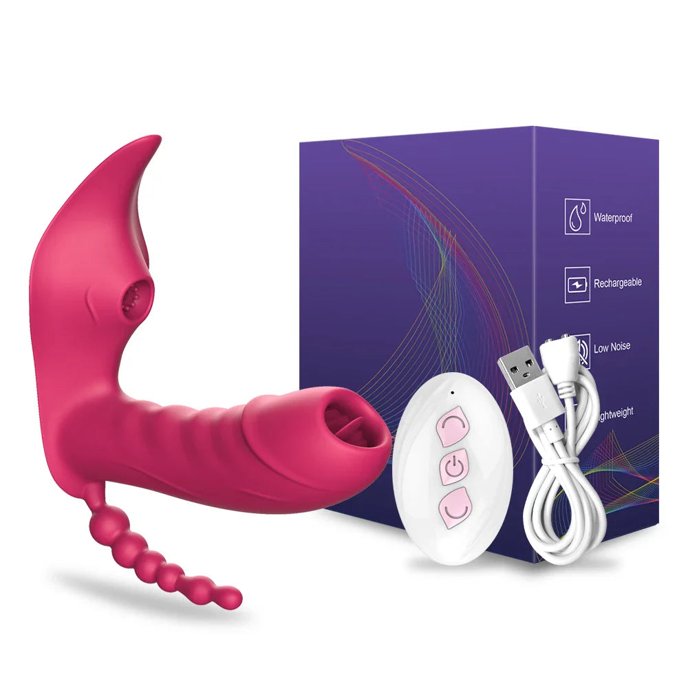 Wireless G-Spot Sucker & Clit Stimulator for Couples-6