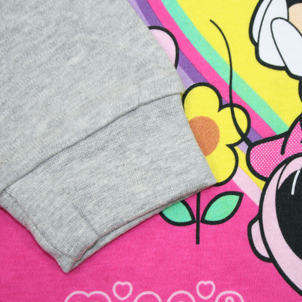 Winter cotton children's pajamas - Minnie mouse - gray - 116-3