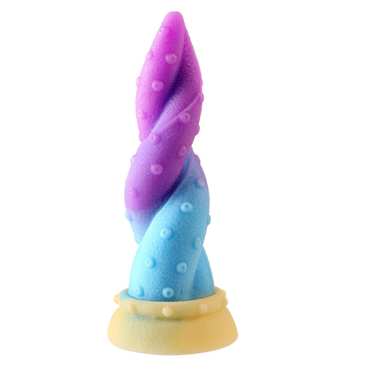 Luminous Tentacle Dildo - Realistic Silicone Anal Plug for Women & Men-0