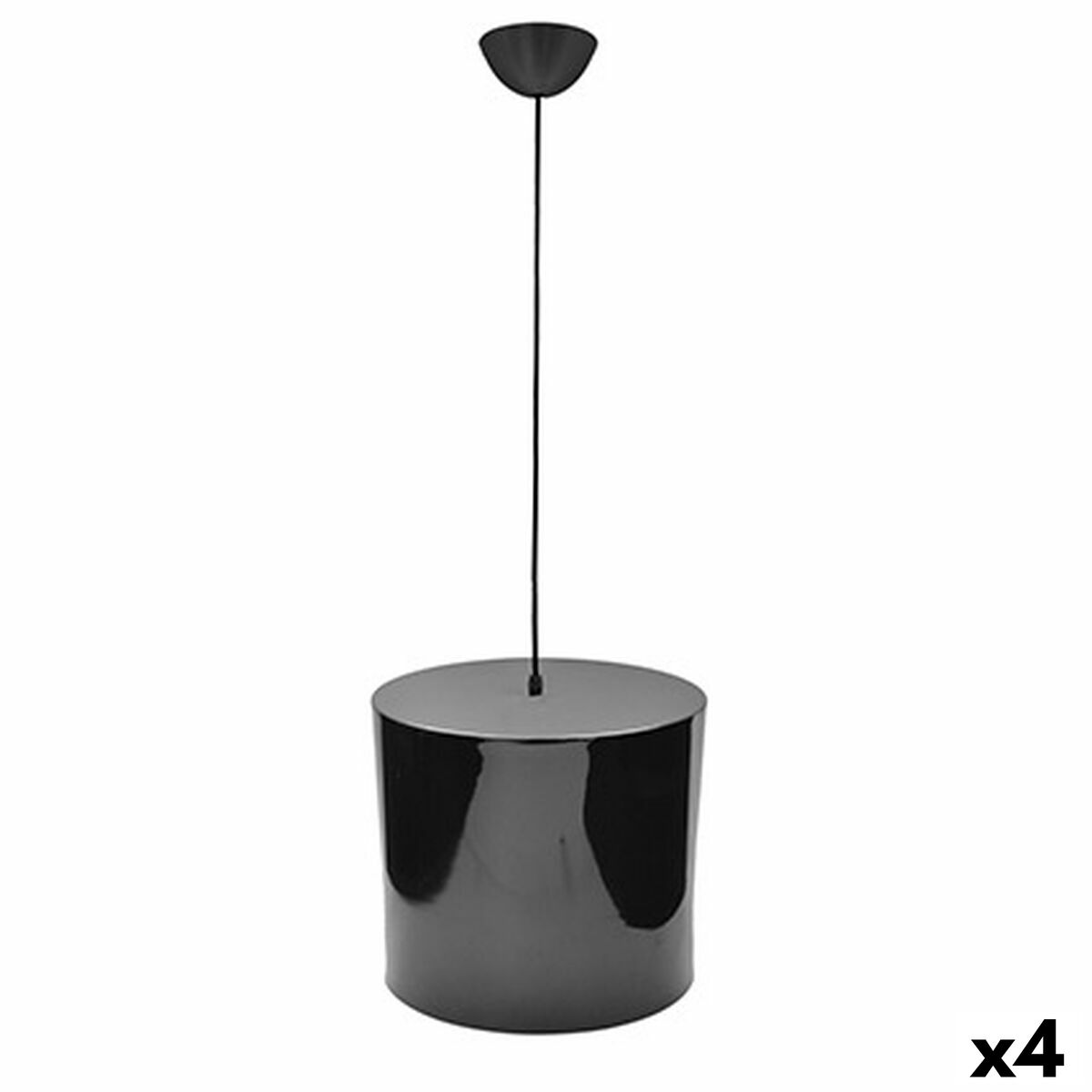 Ceiling Light Black 30,5 x 26,5 x 30,5 cm (4 Units)-0