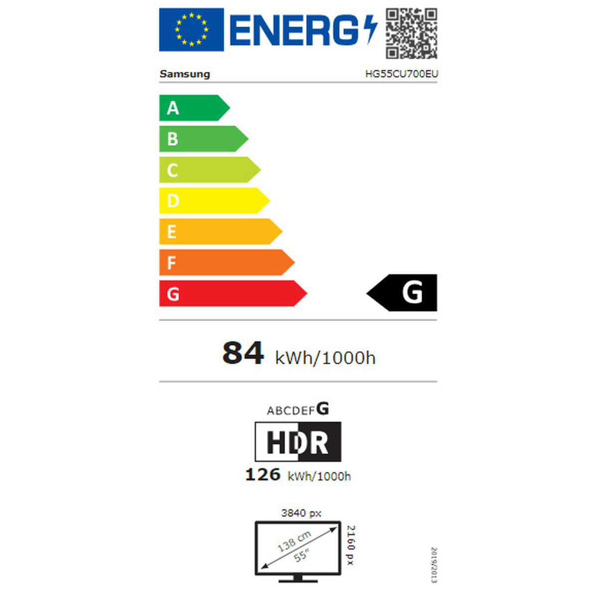 Smart TV Samsung HG55CU700EUXEN 4K Ultra HD 55"-1