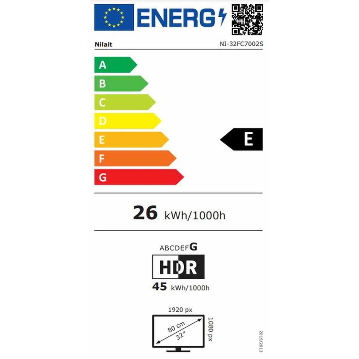 Smart TV Nilait NI-32HB7001S Full HD 32"-1