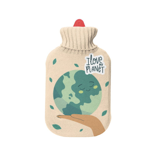 Hot Water Bottle EDM 78991 I Love My Planet 2 L-0