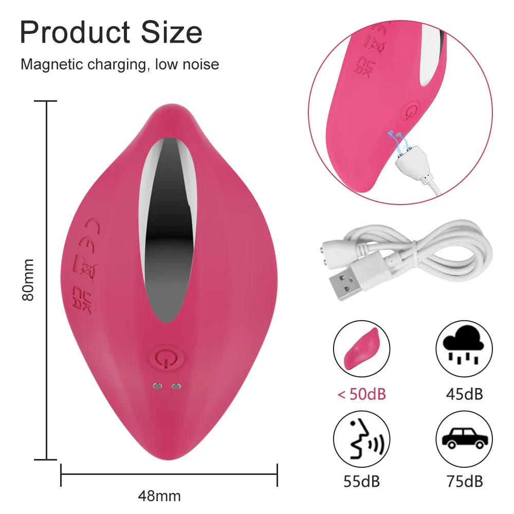 Wireless Remote Control Vibrating Egg for Couples-4