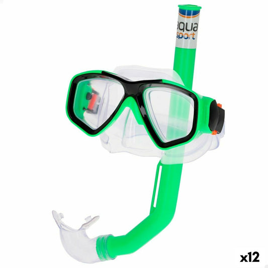 Snorkel Goggles and Tube Colorbaby Aqua Sport Children's (12 Units)-0