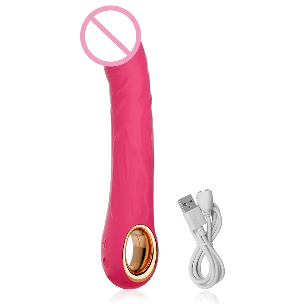 Vibrating Dildo for Women - Pleasure Tools-5