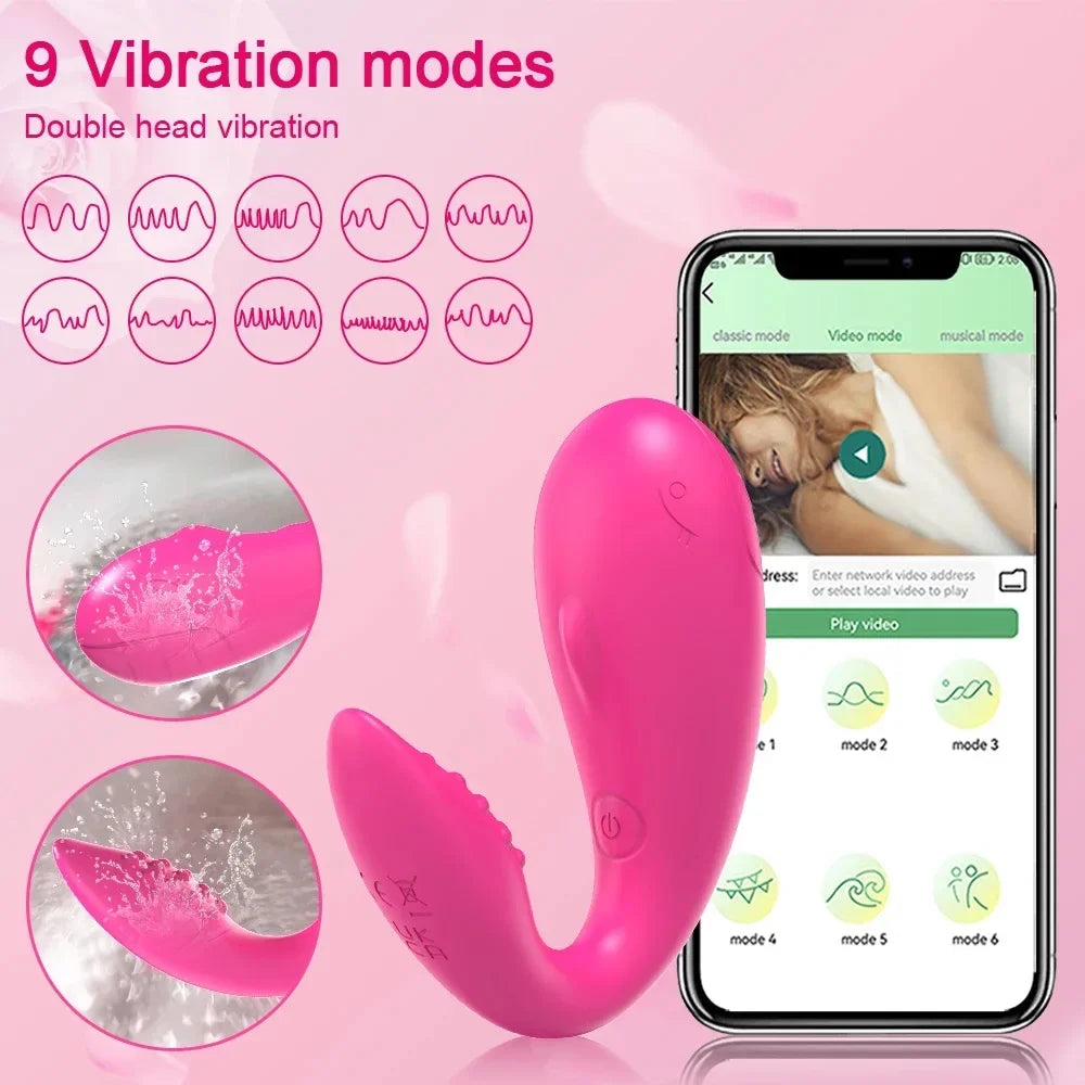 Remote-Controlled Wearable Vibrator for Couples-3