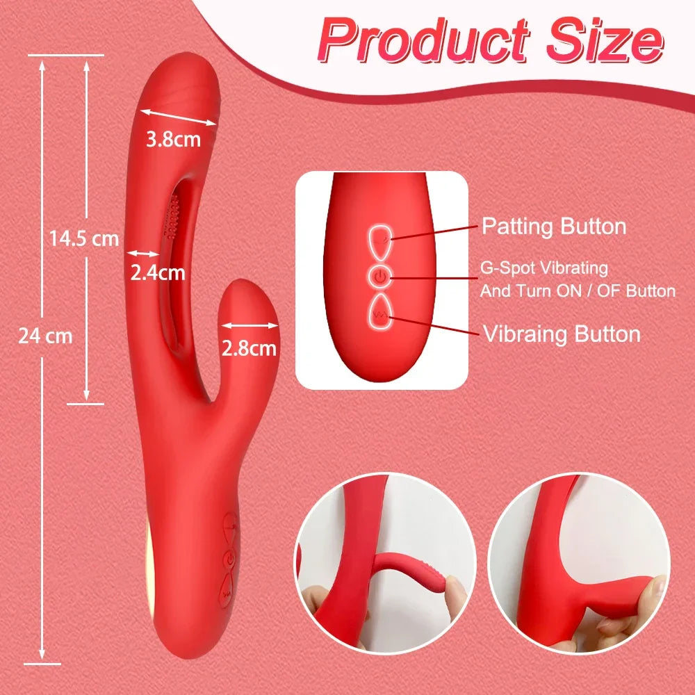 Powerful 21-Mode G-Spot Vibrator for Women-4