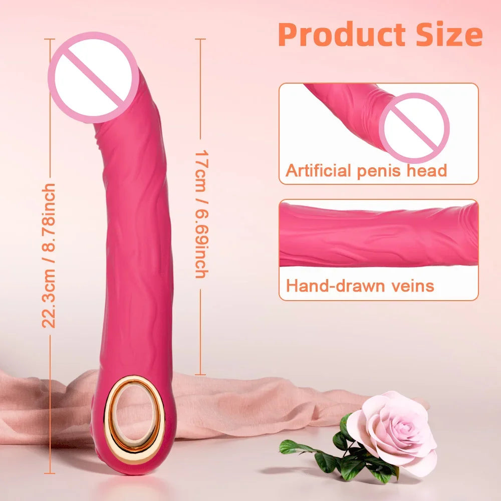 Vibrating Dildo for Women - Pleasure Tools-1