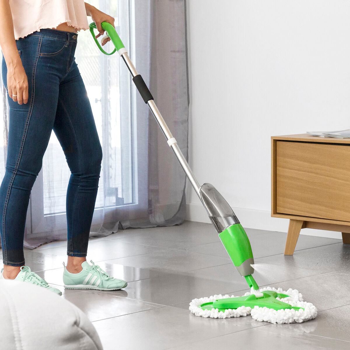 Triple Dust-Mop with Spray Trimoppy InnovaGoods-0