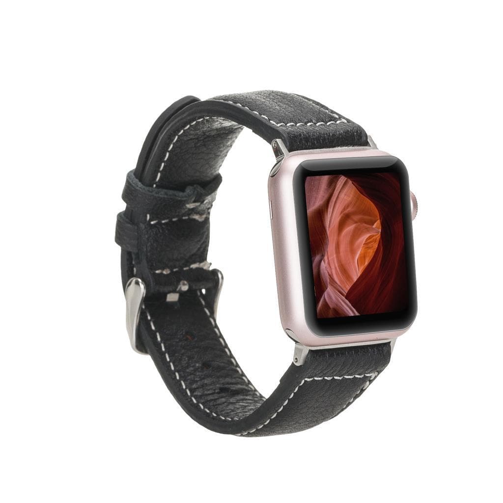 Lincoln Classic Apple Watch Leather Straps-5