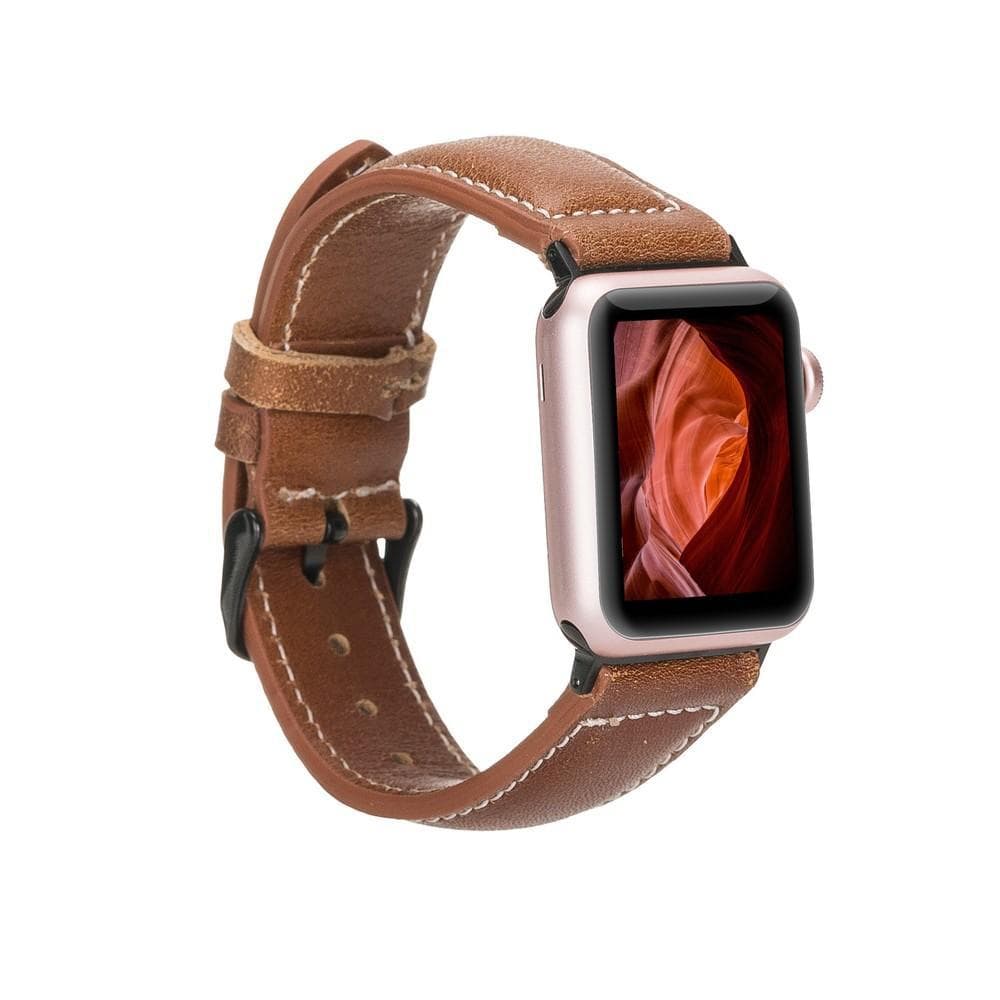 Lincoln Classic Apple Watch Leather Straps-13