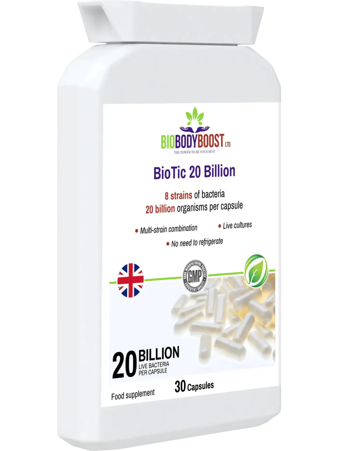 BioTic 20 Billion - Vegan Probiotic-3