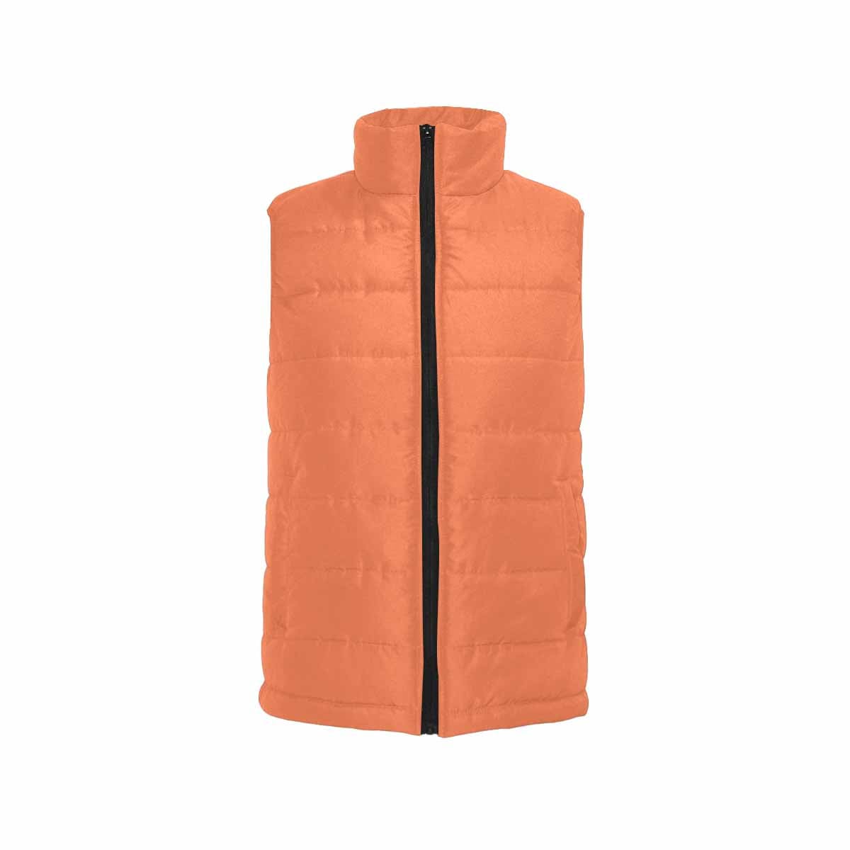 Coral Red Mens Padded Vest-2