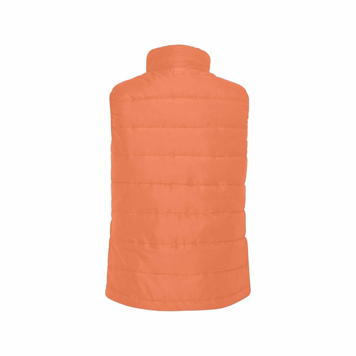 Coral Red Mens Padded Vest-3