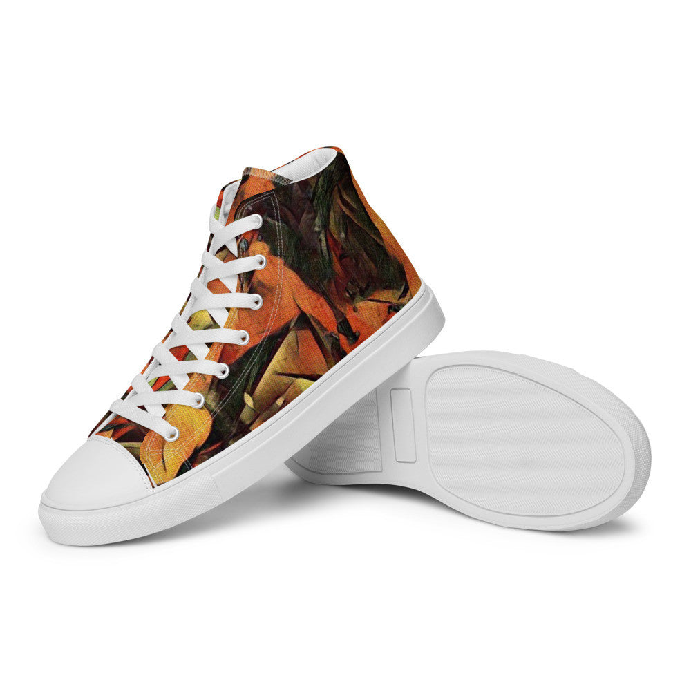 SOTTOSOPRA Handmade Men’s High Top Canvas Shoes by Gianneli-9