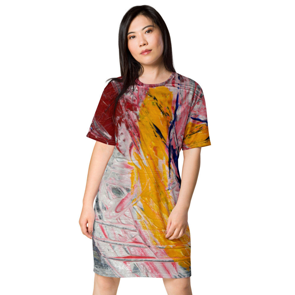 Gianneli Colours T-shirt dress-2