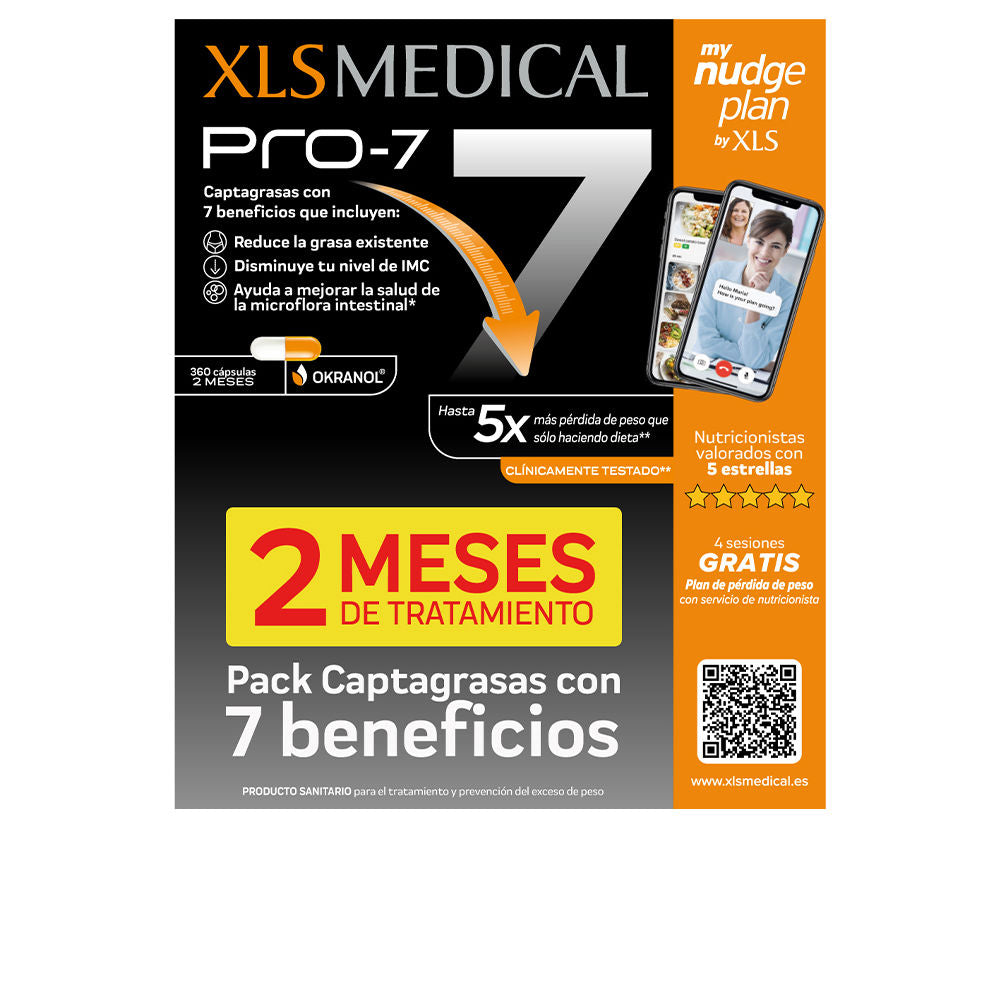 XLS MEDICAL PRO-7 FAT BINDER PACK 360 capsules-0