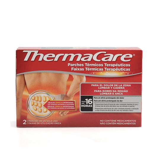 THERMACARE lumbar hip thermal patches 2 u-0