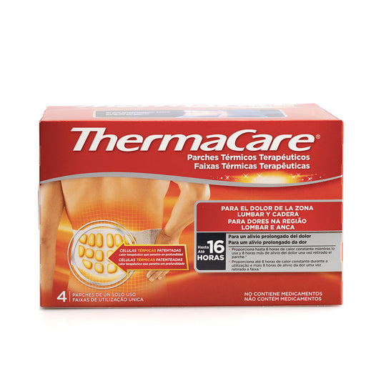 THERMACARE lumbar hip thermal patches 4 u-0