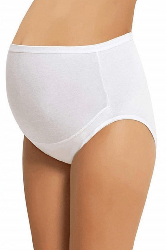 Shopymommy 1003 Cotton Maternity Panties White-0