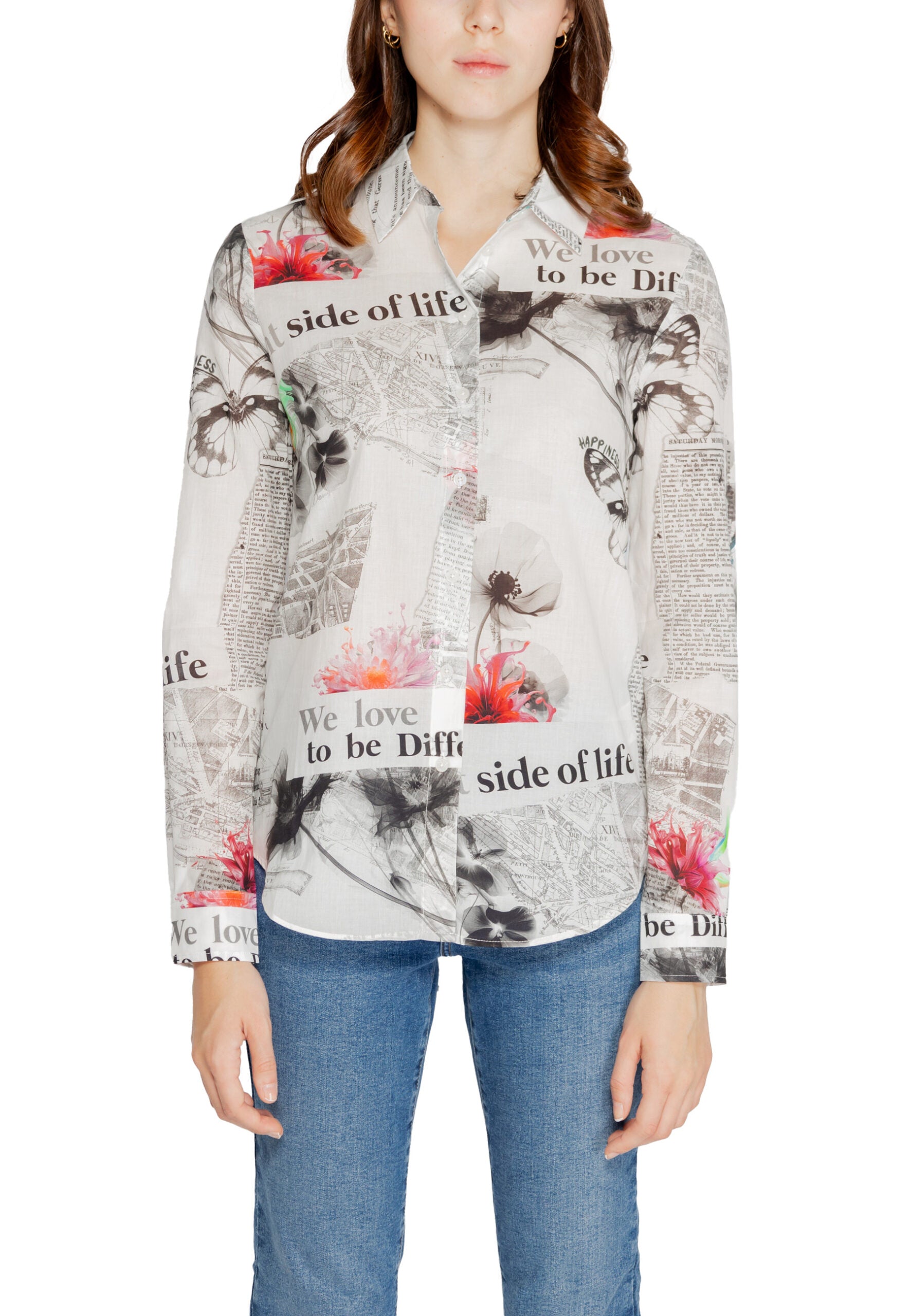 Long sleeves shirts Desigual cam_nara White - Foto 1