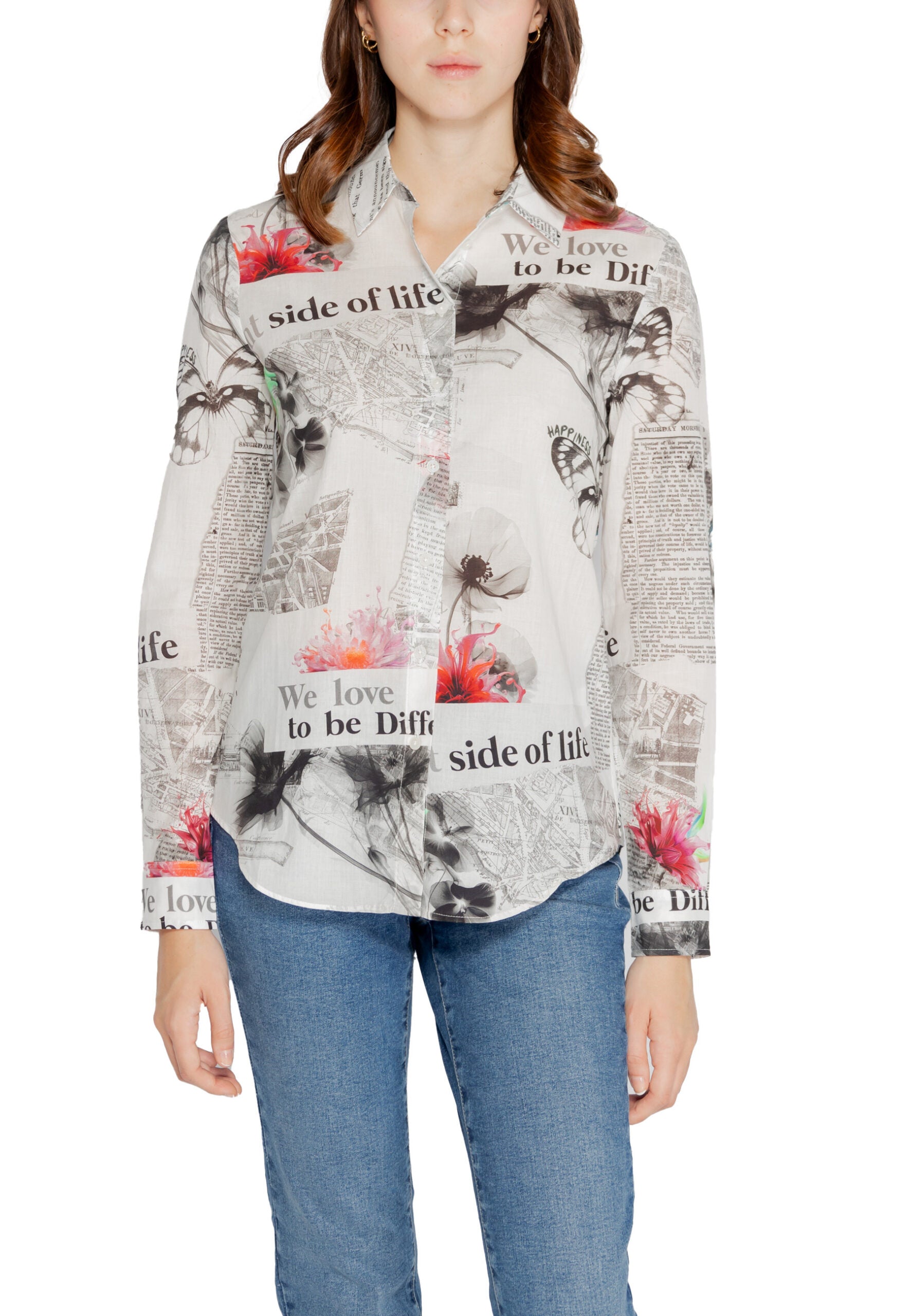 Long sleeves shirts Desigual cam_nara White - Foto 4