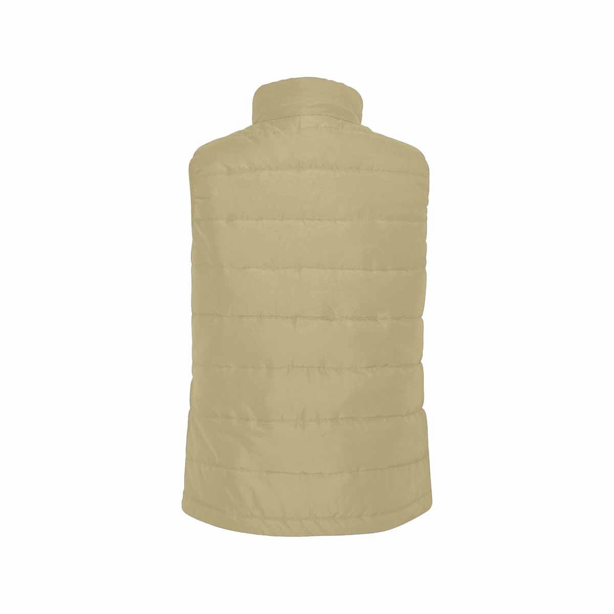 Sand Dollar Brown Mens Padded Vest-3