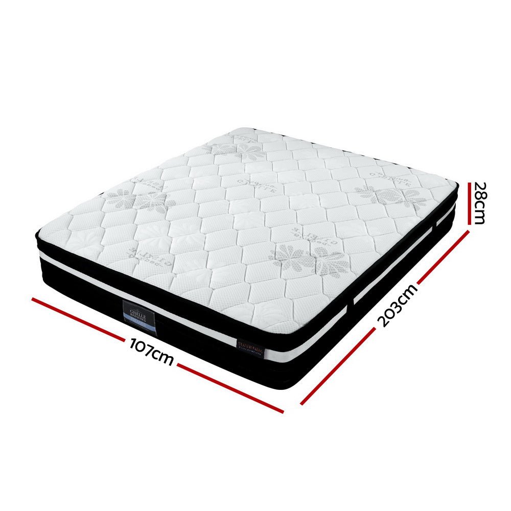 Ultra Firm Regine Series Euro Top Mattress 28CM Thick - King Single-1