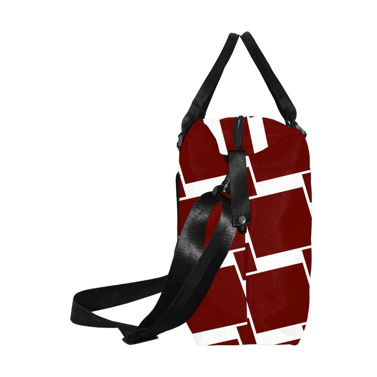 Duffle Bag - Large Capacity - Burgundy-4