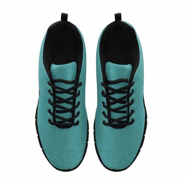 Sneakers for Women, Blue Green-3